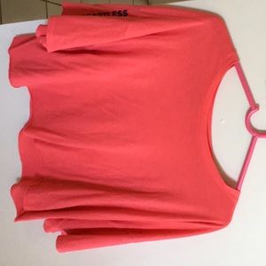 Pink crop too